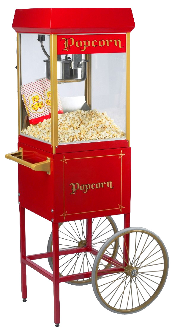 Neumärker 2-Rad-Unterwagen für Popcornmaschine FunPop