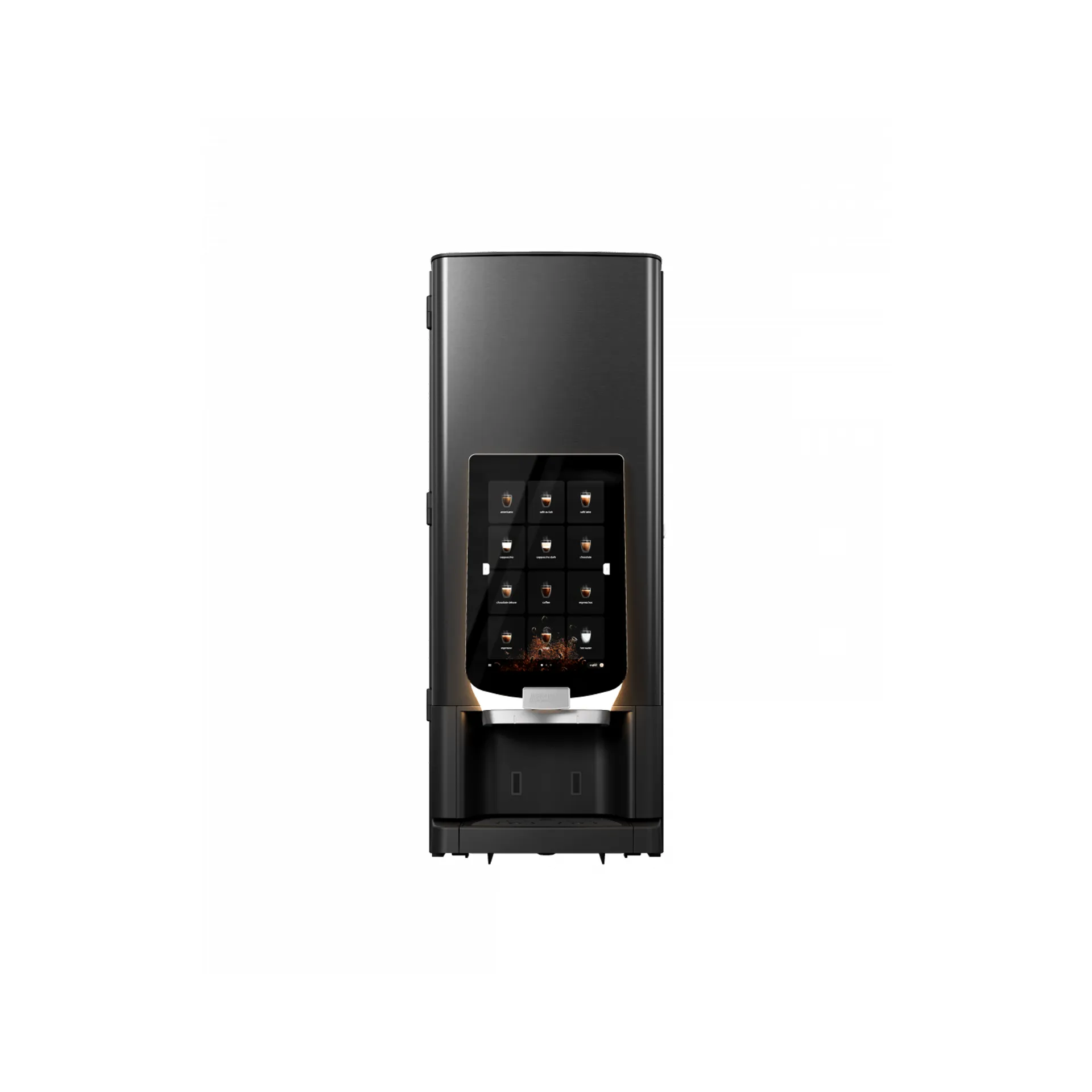 Kaffeemaschine, Gourmet-Kaffeeautomat, Schwarz, Touchscreen, Wasserbehälter