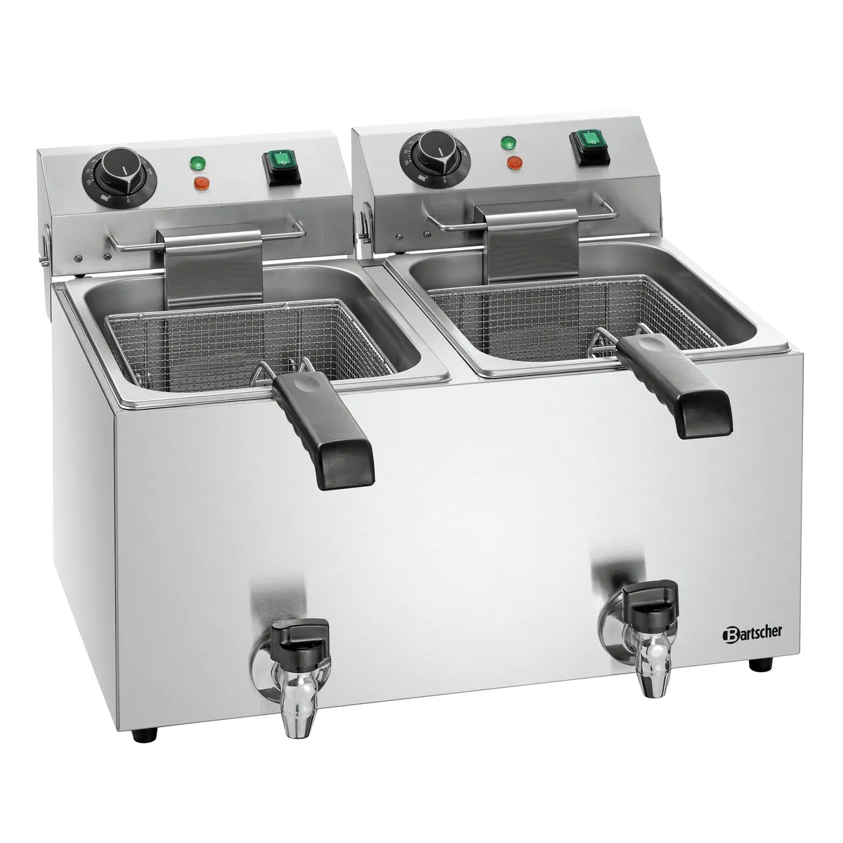 Bartscher A162824E SnackPlus Doppelfritteuse