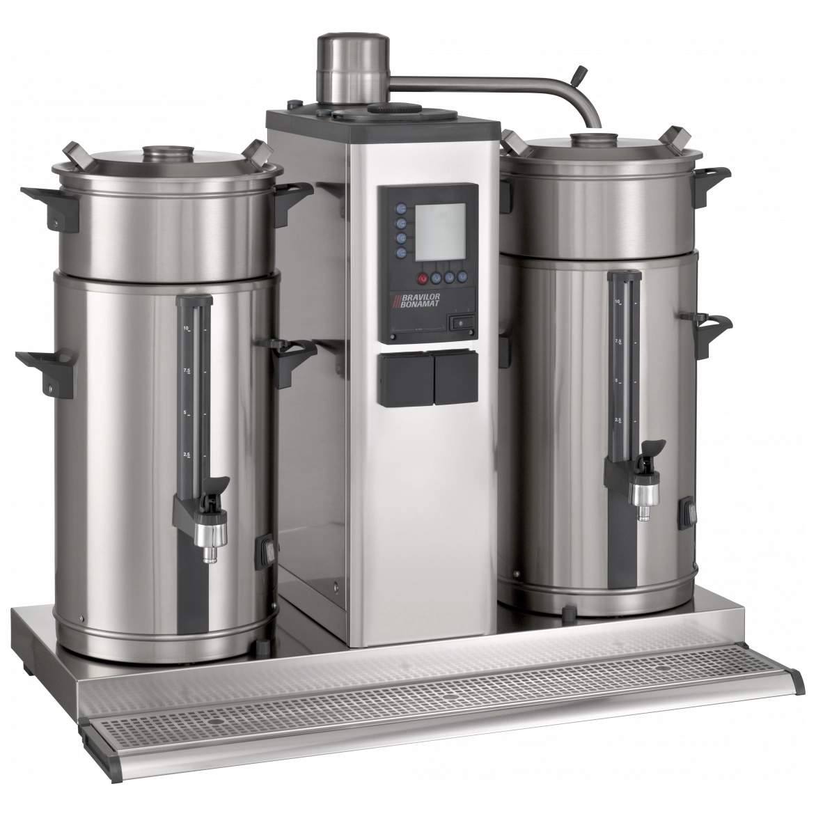 Bonamat B40 Rundfiltergeraet 1   Bonamat Bravilor B40 2 Behaelter mit jeweils 40 Liter schräge Ansicht
