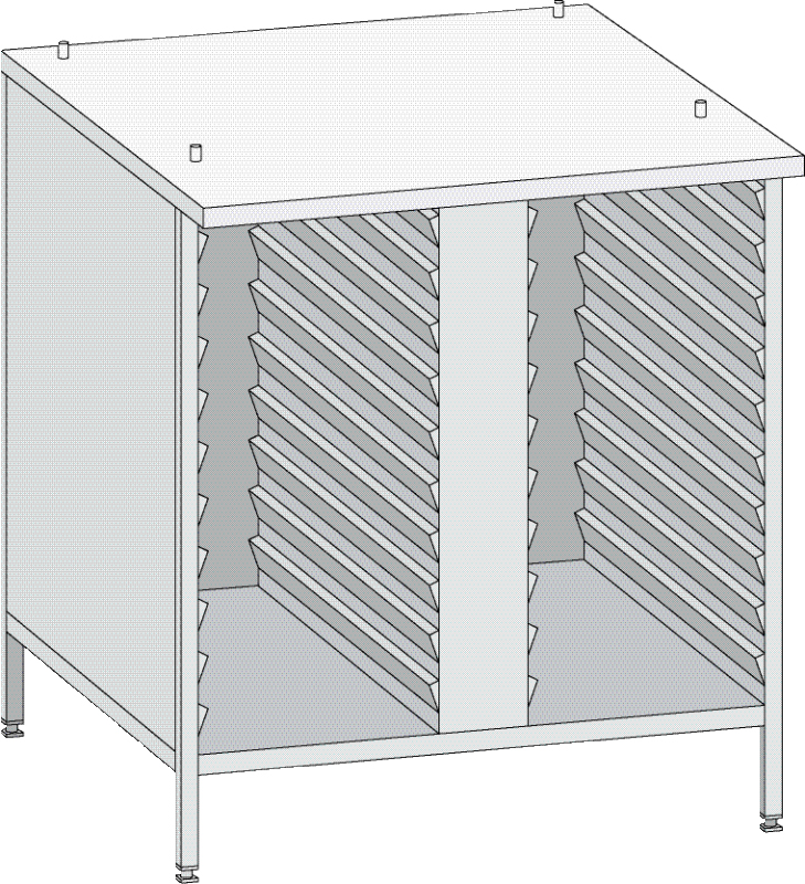 Rational Untergestell UG III Version UltraVent (Typ 61)