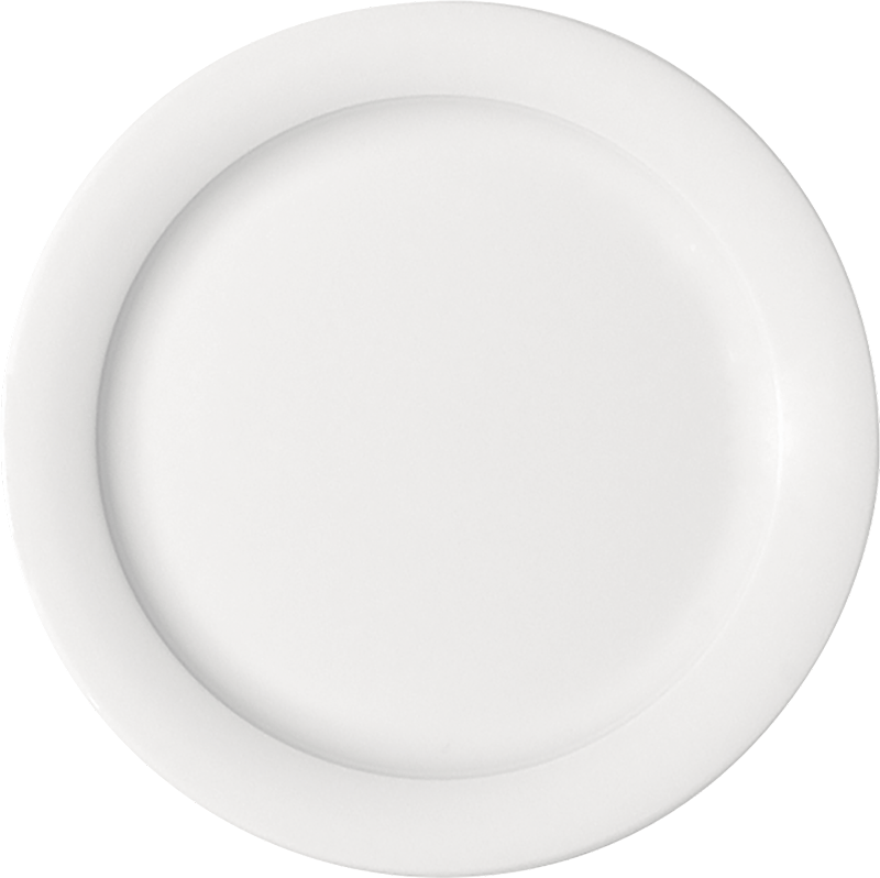 Bauscher 6900031 Teller flach Fahne, Porzellan, Töpferei, Teller, Mahlzeit