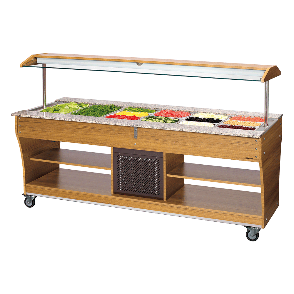 Bartscher 125527 Buffetwagen kalt 6x 1/1 GN  Bartscher 125527 Buffetwagen kalt 6x 1/1 GN