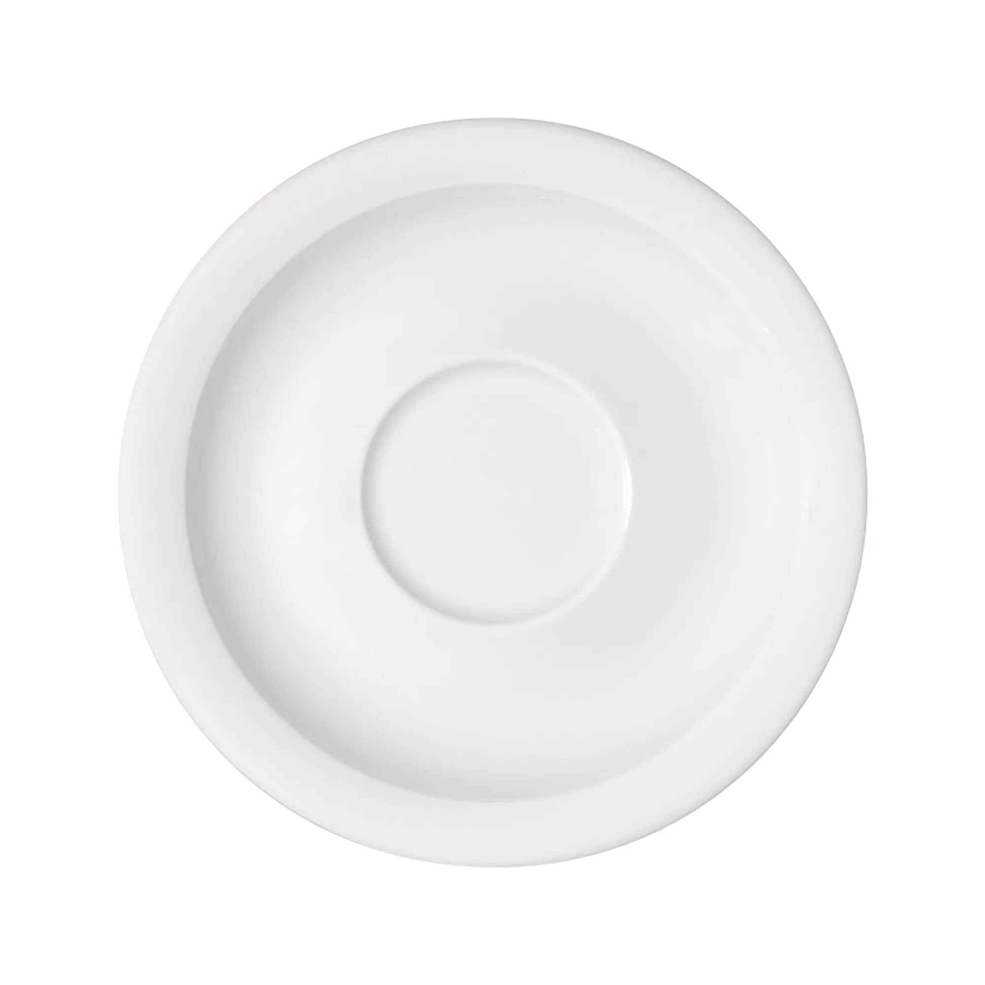 Tasse, Kaffeeuntertasse, Porzellan, weiß, Halterung