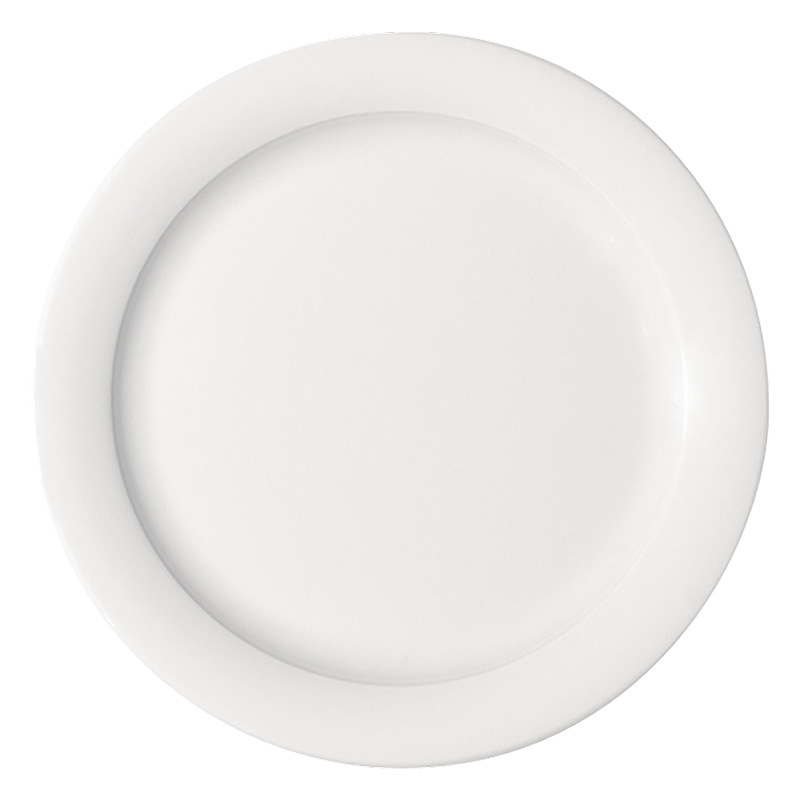 Bauscher 6900023 Teller flach Fahne, Porzellan, Töpferei, Teller, Mahlzeit