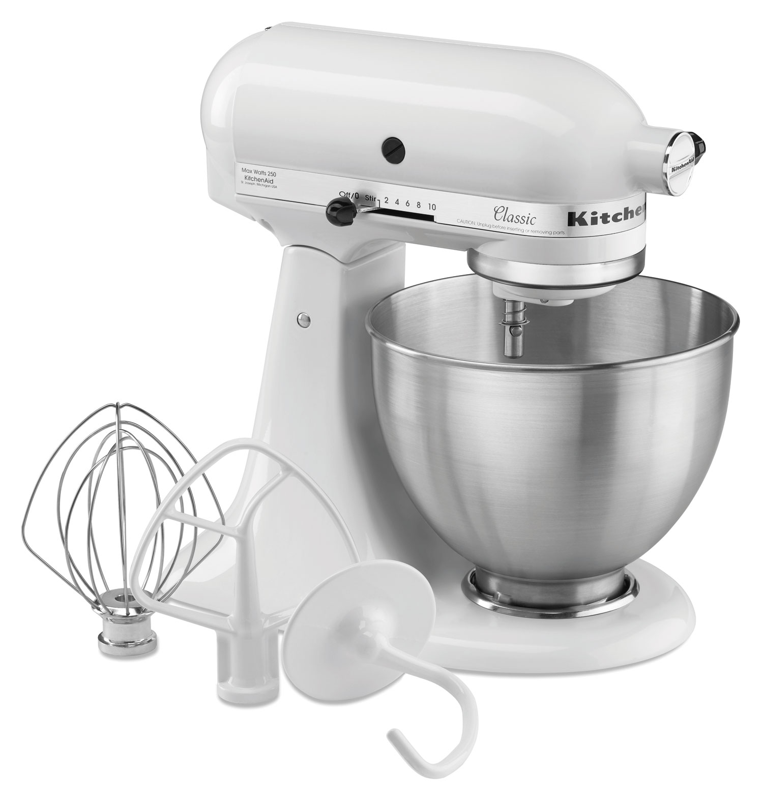 Bartscher KitchenAid 5K45SSEWH weiß