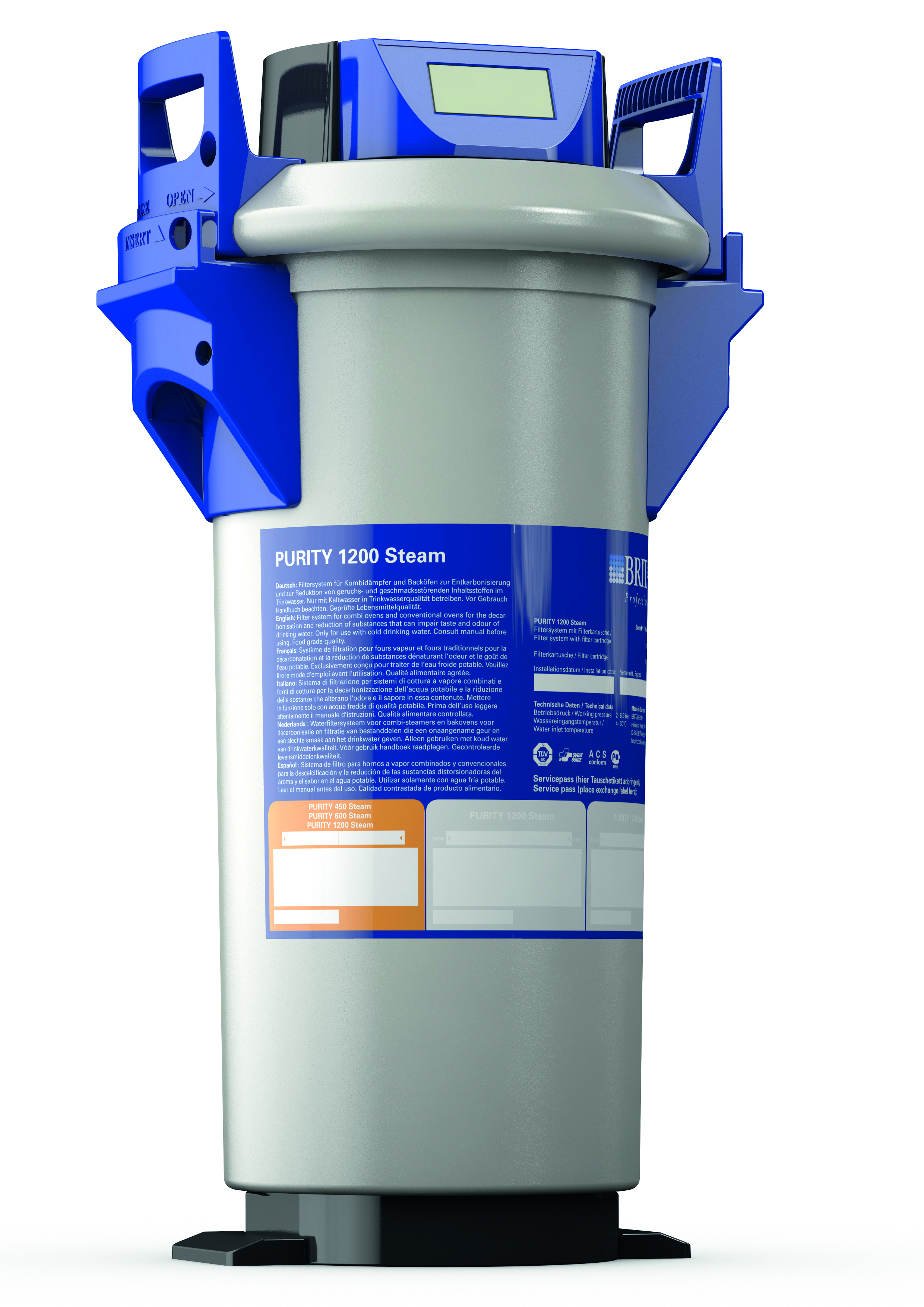 Brita Filtersystem PURITY 1200 Steam