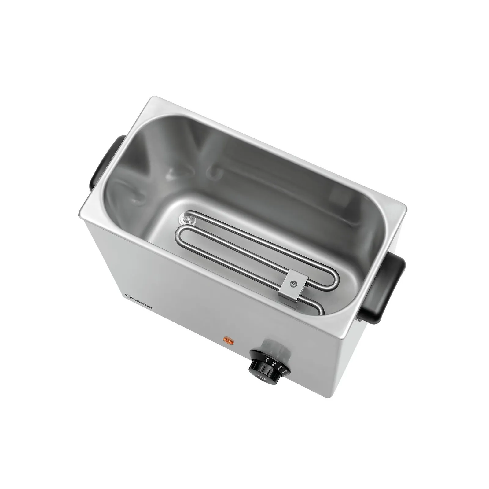 Bartscher 115129 Eierkocher EH6 Ansicht Komplett, von oben, Heizelement, Toaster, Edelstahl, Heizelement, Temperaturregelung, Kompakte Größe