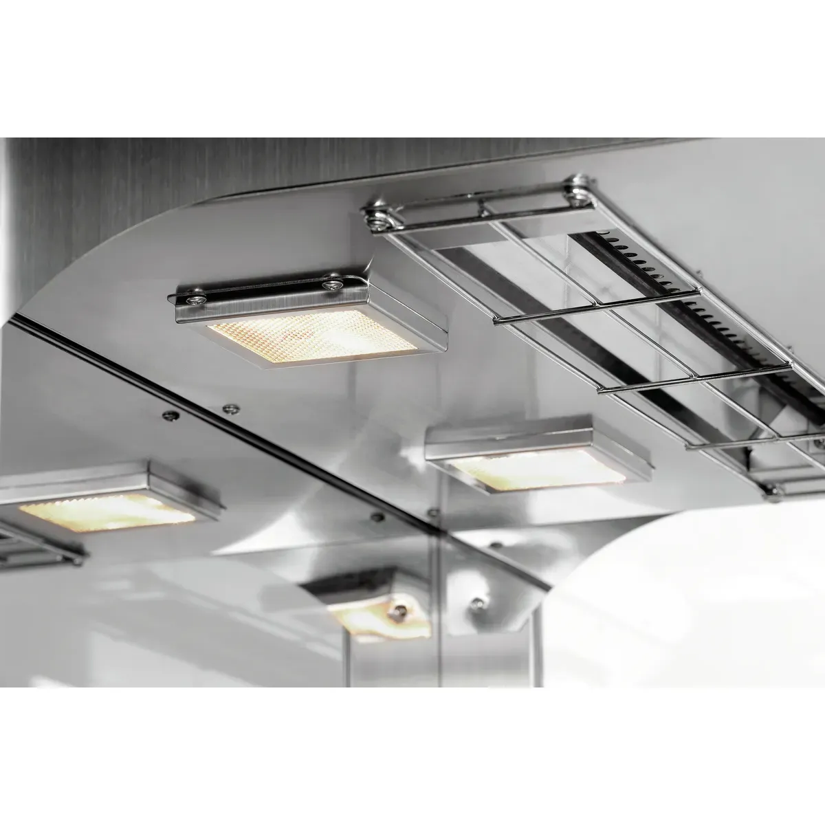 Bartscher 305064 Heiße Theke 5900 2ER Nahansicht Lichter