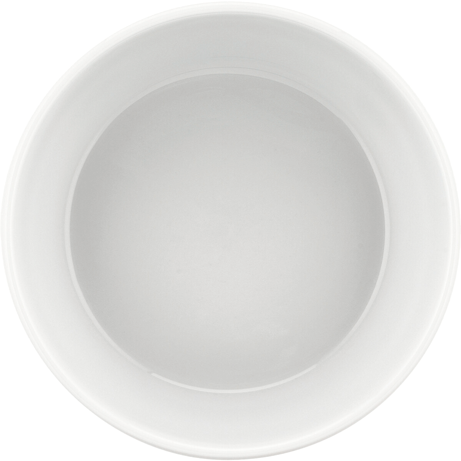 Bauscher 6788613 Backform rund Draufsicht, Porzellan, Töpferei, Suppenschüssel, Teller, Mahlzeit