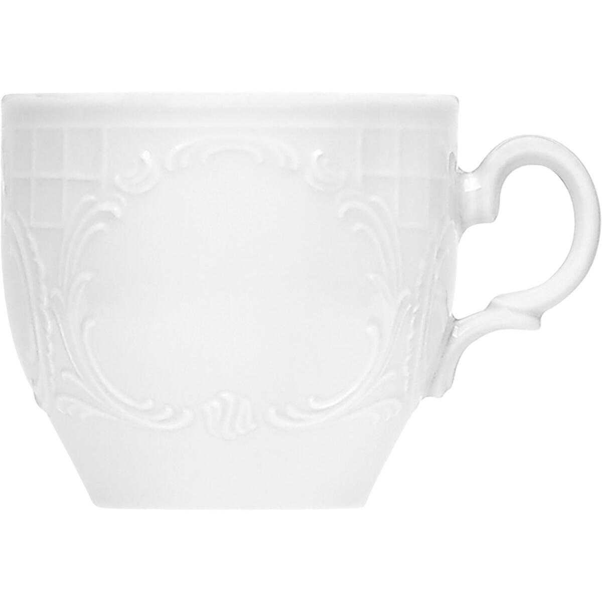 Bauscher Mozart Obertasse Relief 0.25 l