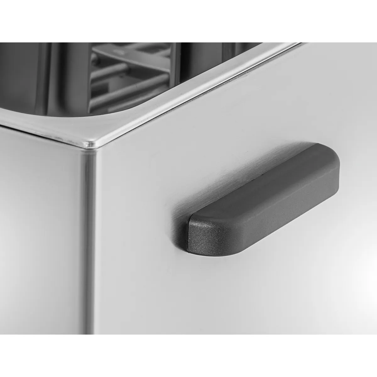Bartscher 162900 Fritteuse PROFESSIONAL I Nahansicht Tragegriff, Küchengerät, Schublade, Kunststoffgriff, Griffoption, Aluminiumoptik
