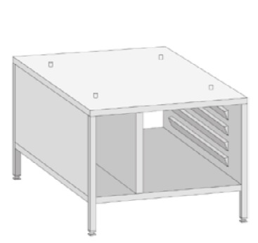 Rational Untergestell II für Combi-Duo XS 6-2/3 GN