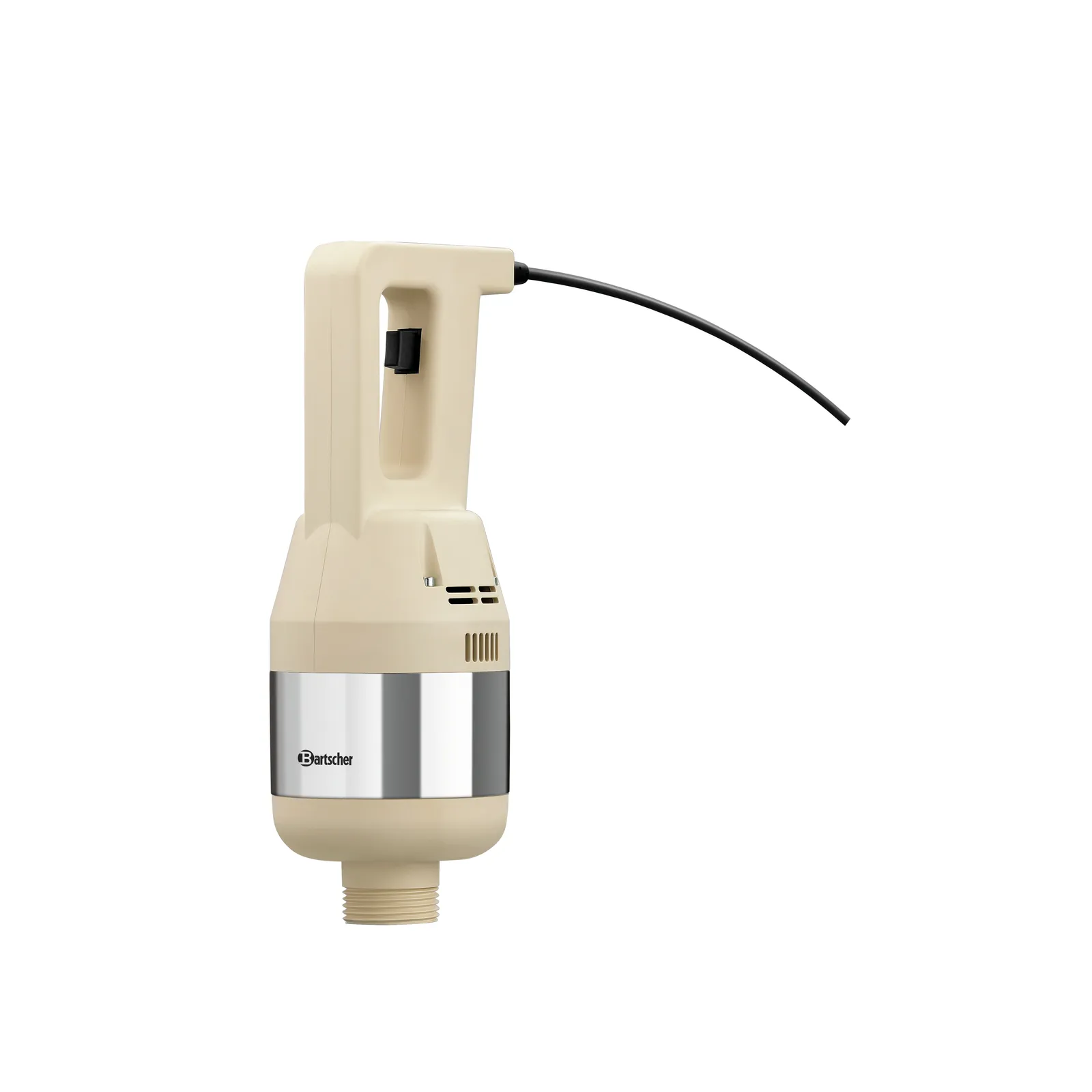 Bartscher 130130 Motorblock STM3 350 Ansicht Komplett, Pumpenanschluss, Duschpumpe, Beckenpumpe, Kunststoff, Beige