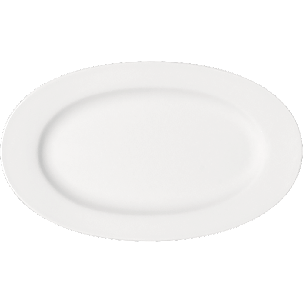 Bauscher Maitre Platte oval Fahne 38 cm