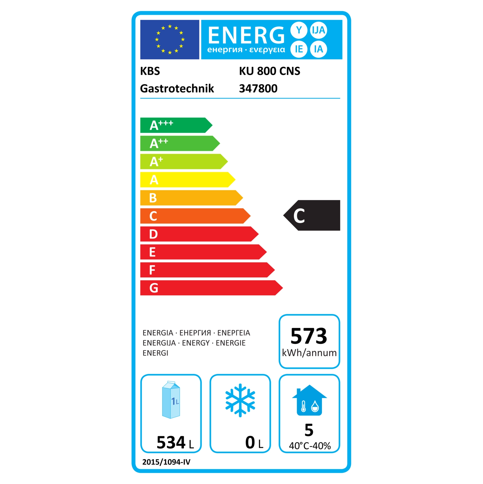 KBS 347800 Energielabel    KBS 347800 Energielabel