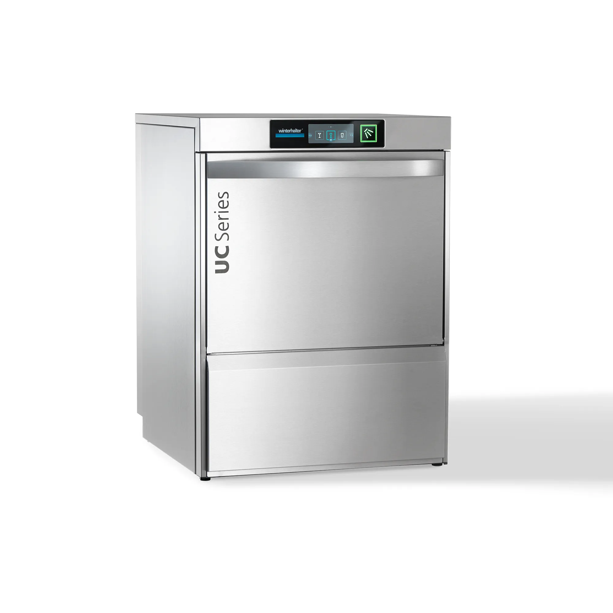 Winterhalter UC-L Geschirrspuelmaschine, Spülmaschine, Stahloptik, UC Series, Frontlader, Digitale Steuerung