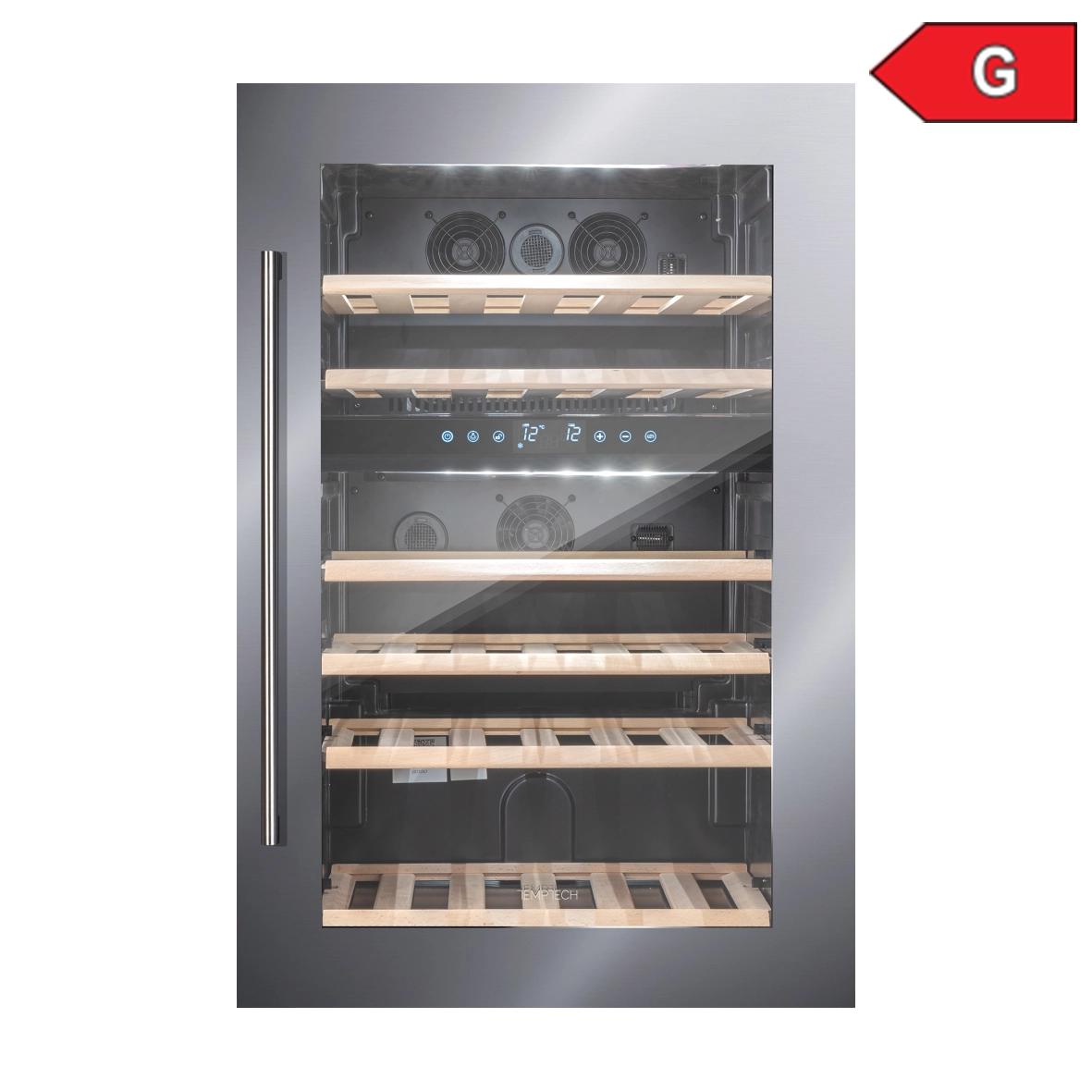 KBS Einbau-Weinkühlschrank 2 Temperaturzonen Vino 142
