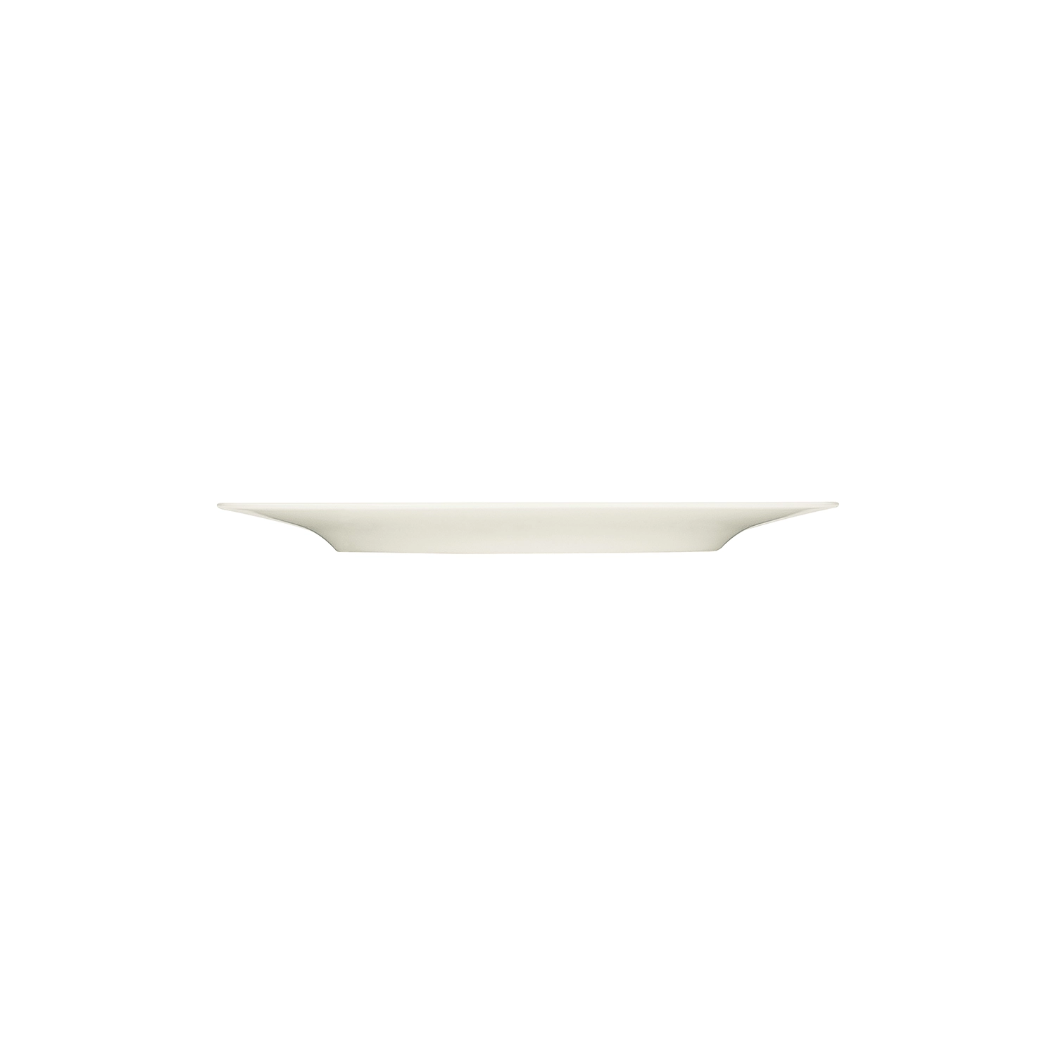 Bauscher Purity Etagere Platte oval Fahne 24cm 6697203 seitlich