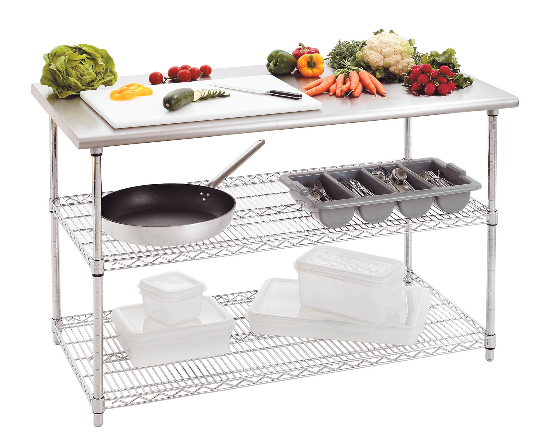 Bartscher 601153 Arbeitstisch 690 B1300 2 ZB Bartscher 601153 Arbeitstisch 690 B1300 2 ZB