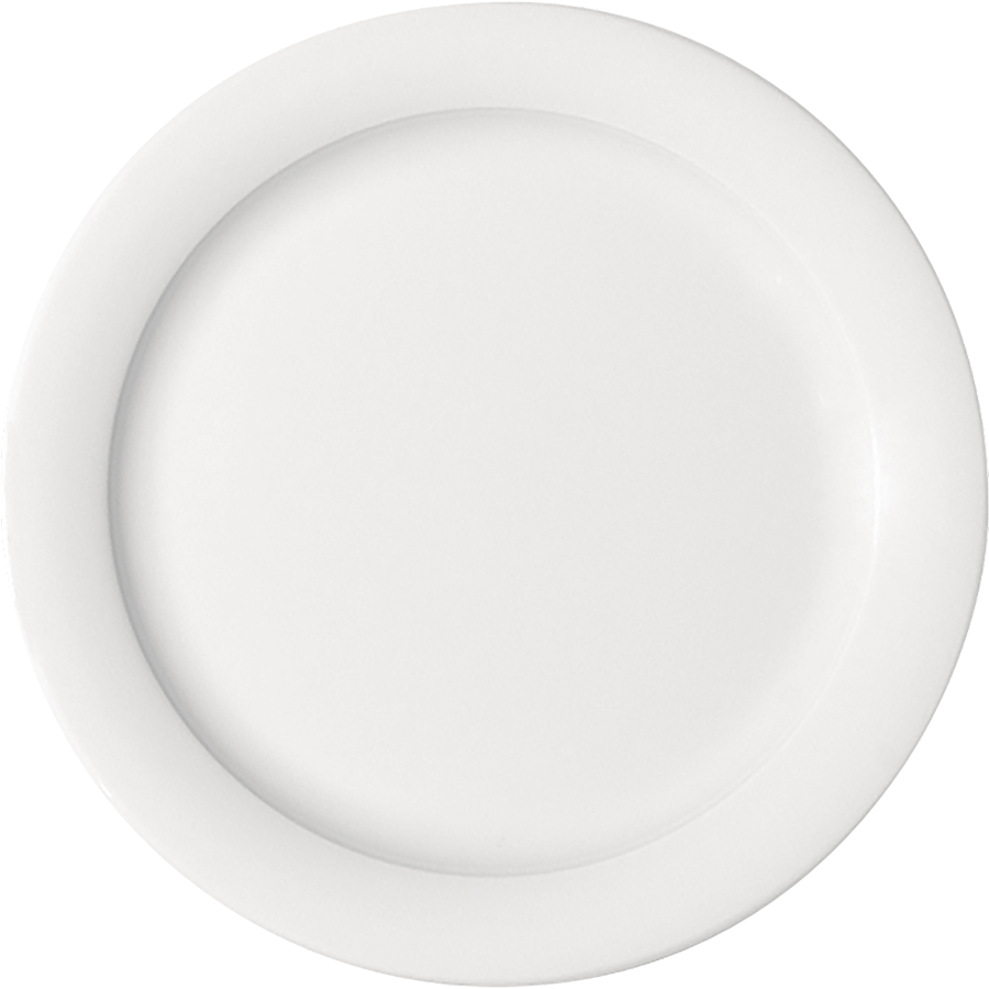 Bauscher 6900028 Teller flach Fahne, Porzellan, Töpferei, Teller, Mahlzeit