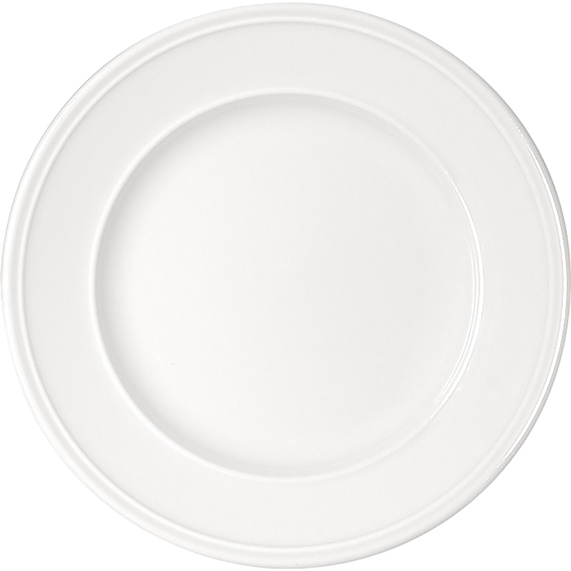 Bauscher 6281826 Teller flach steile Fahne, Porzellan, Töpferei, Mahlzeit, Untertasse, Teller
