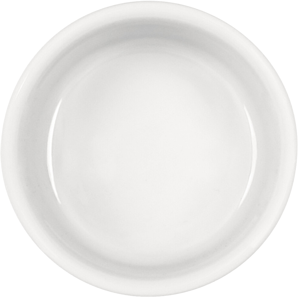 Bauscher 6788502 Pastetennaepfchen Draufsicht, Porzellan, Töpferei, Mahlzeit, Teller, Gericht