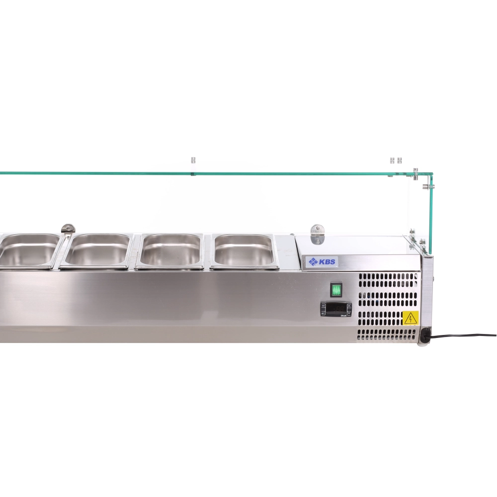 KBS 340120 Kuehlaufsatz RX1200 Glasaufbau Ansicht 5  KBS 340120 Kuehlaufsatz RX1200 Glasaufbau Ansicht 5