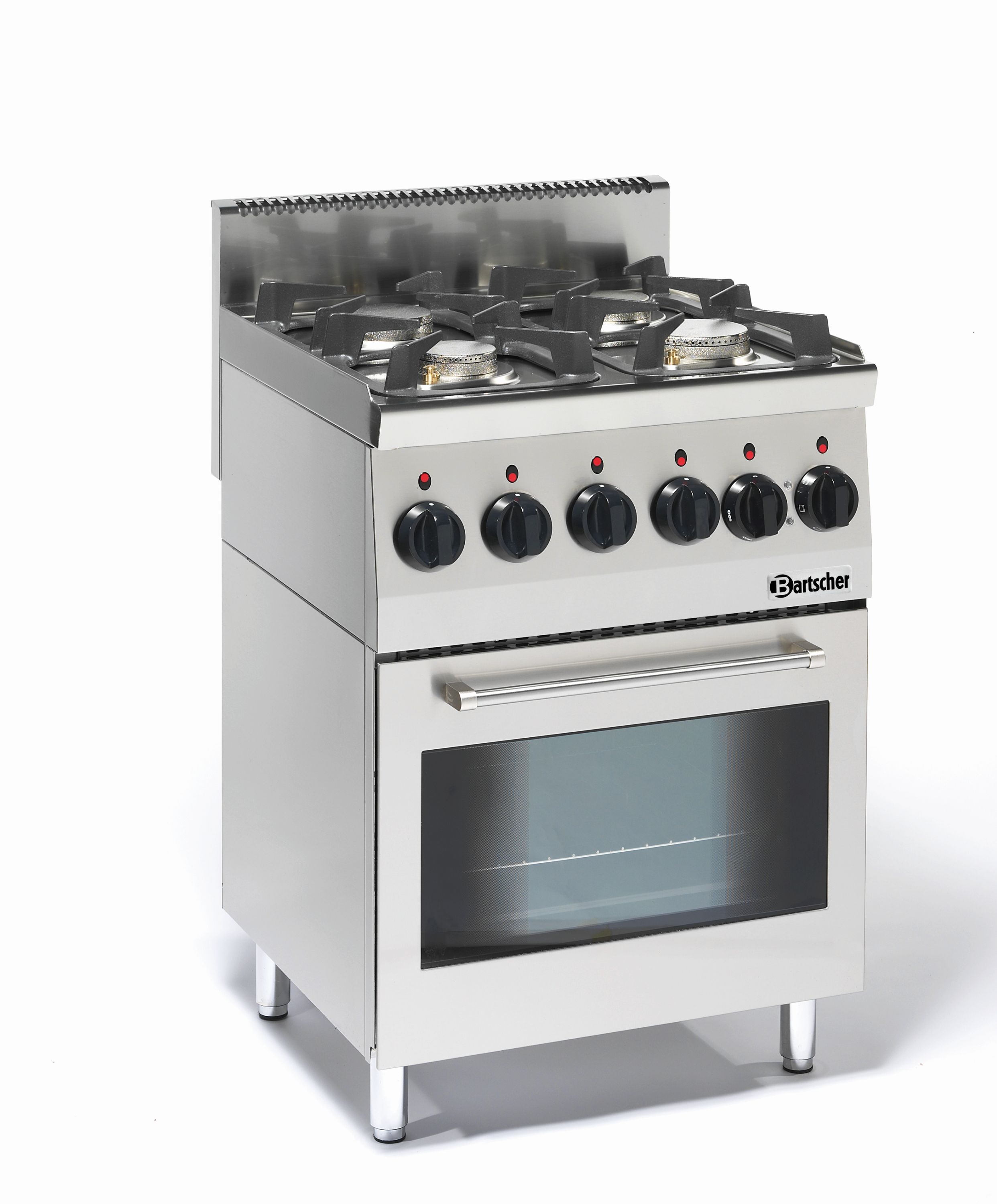 Bartscher 1315563 Gasherd 600 B600 4FL EBO Bartscher 1315563 Gasherd 600 B600 4FL EBO