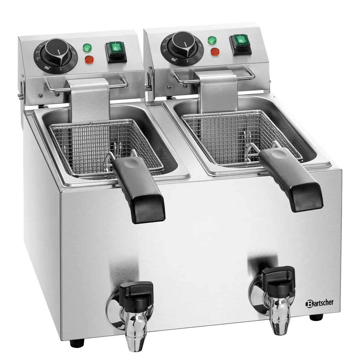 Bartscher A162821E Doppelfritteuse
