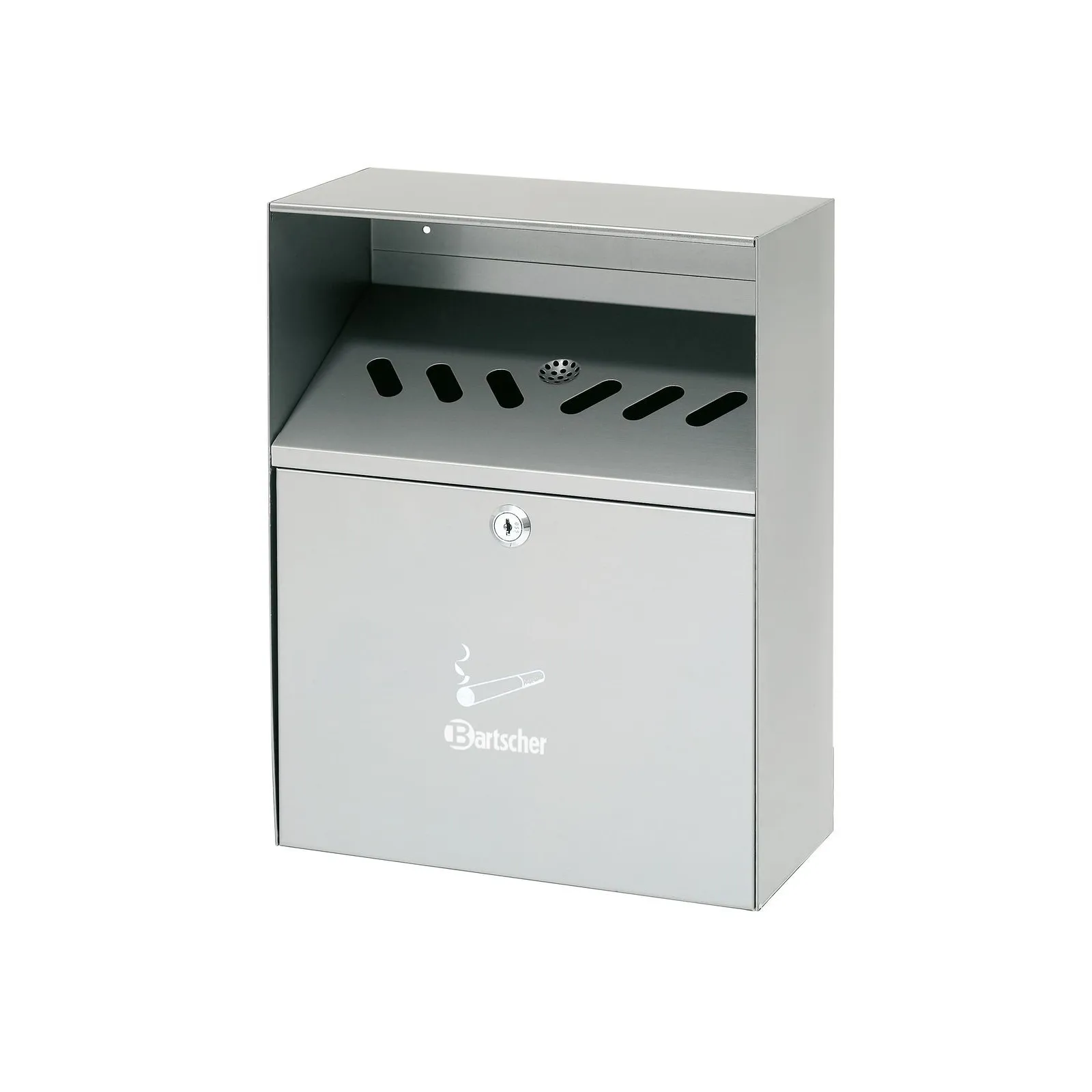 Bartscher 860001 Wandascher Ansicht Komplett Bartscher 860001 Wandascher Ansicht Komplett, postfach, briefkasten, stahl, schlitze, schloss