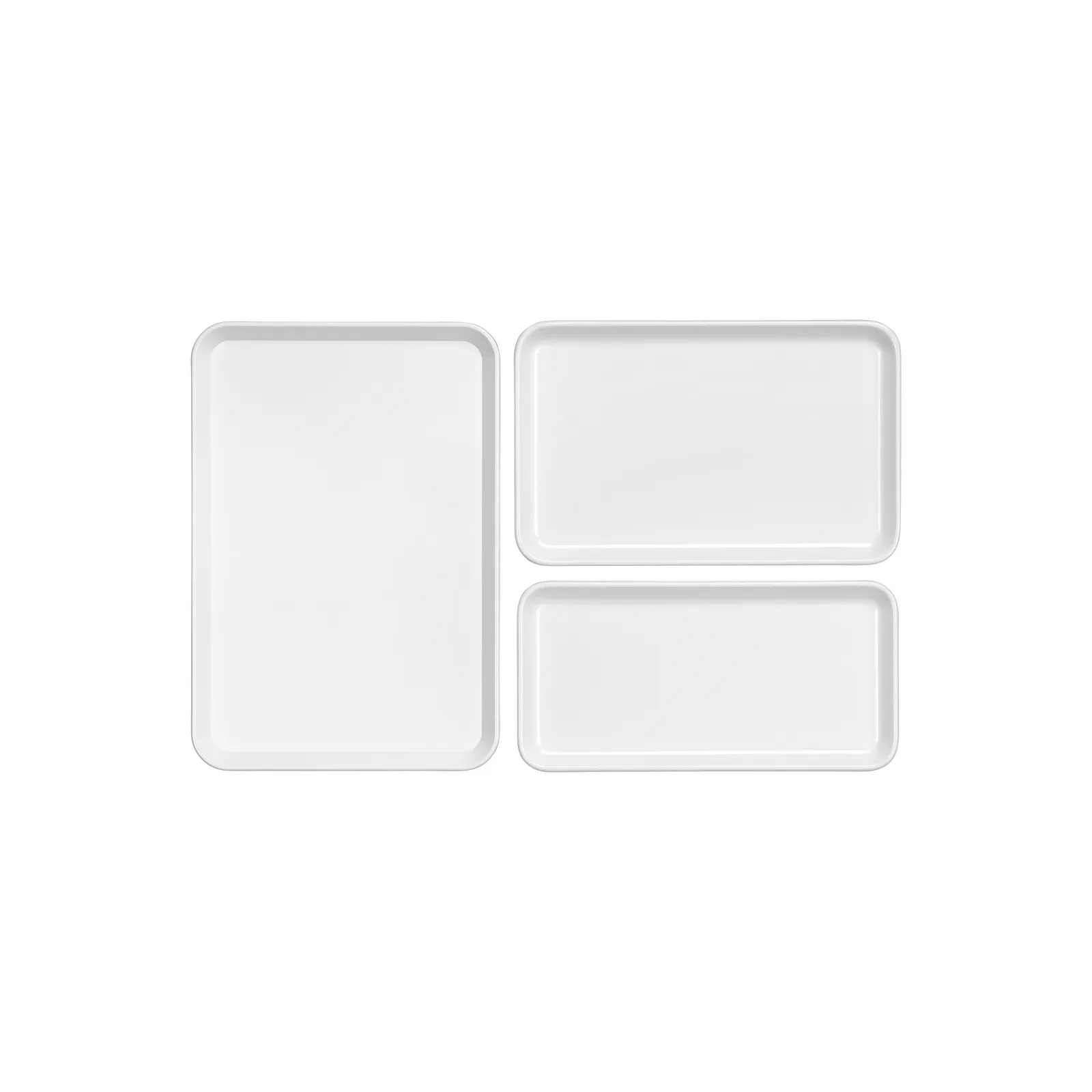 Bartscher 305064 Heiße Theke 5900 2ER Ansicht Tablettes weiß