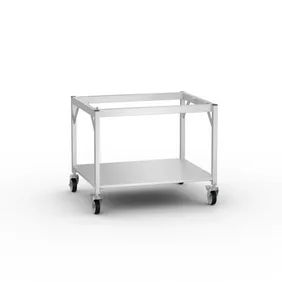 Beistelltisch, Rolltisch, Metallrahmen, Schubladenloser Tisch, Universeller Wagen