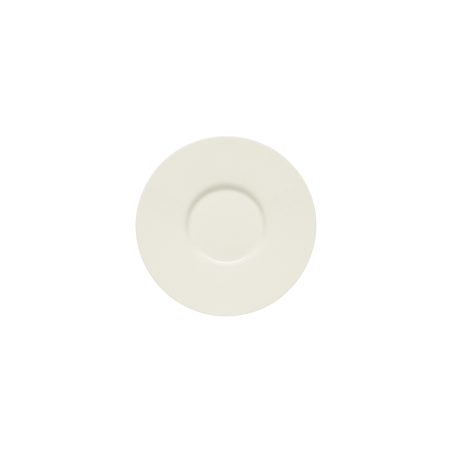 Bauscher Purity Untertasse 6696919 Draufsicht Bauscher Purity Untertasse 6696919 Draufsicht