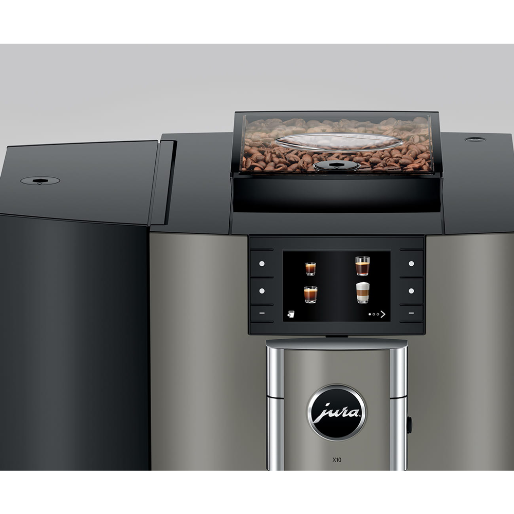 Jura Kaffeevollautomat 15764 vordere Draufsicht