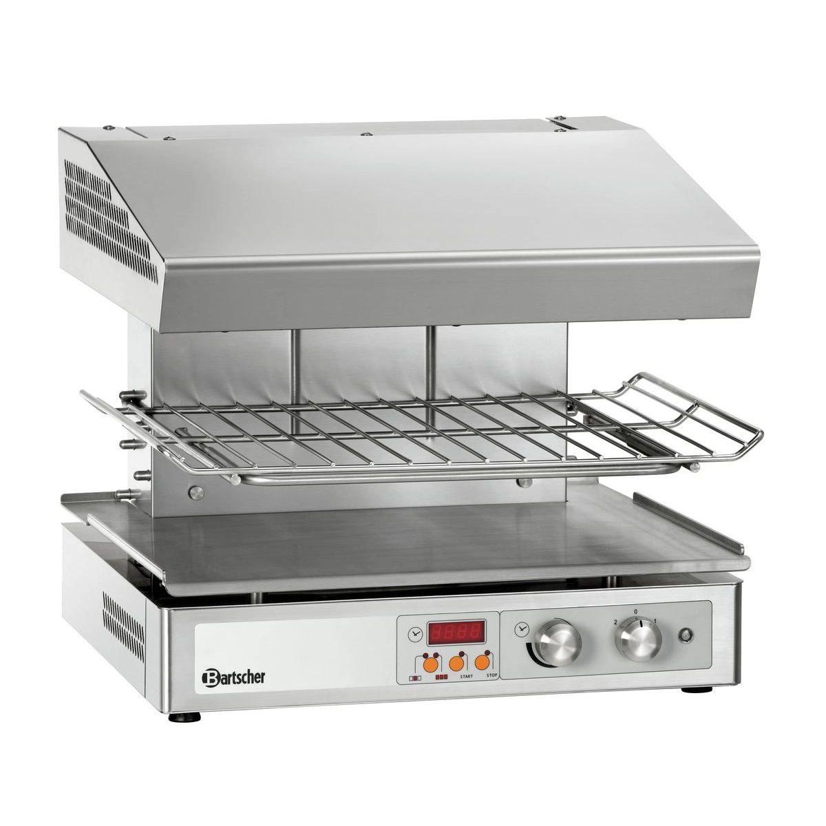 Bartscher 101548 Salamander leer Rost auf mittlerer Höhe Bartscher 101548 Salamander leer Rost auf mittlerer Höhe