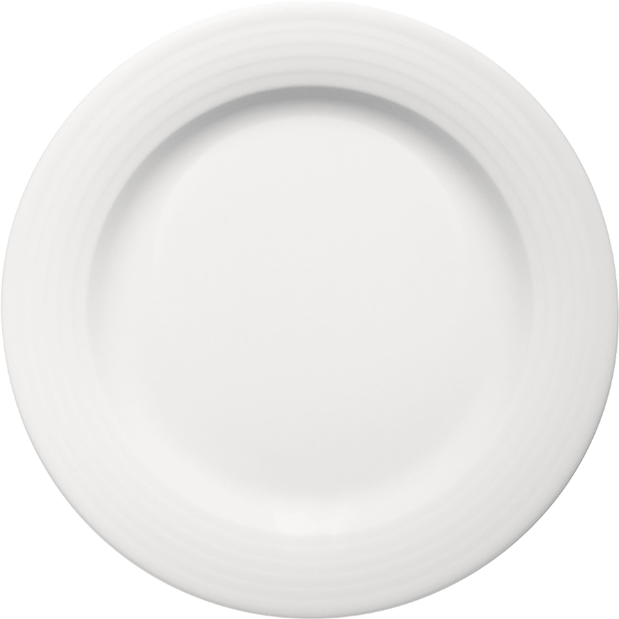 Bauscher 6800028 Teller flach Fahne, Porzellan, Töpferei, Mahlzeit, Teller, Servierplatte