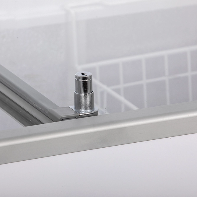  KBS 921033 Tiefkuehltruhe mit Glasschiebedeckel D300 Ansicht 3
