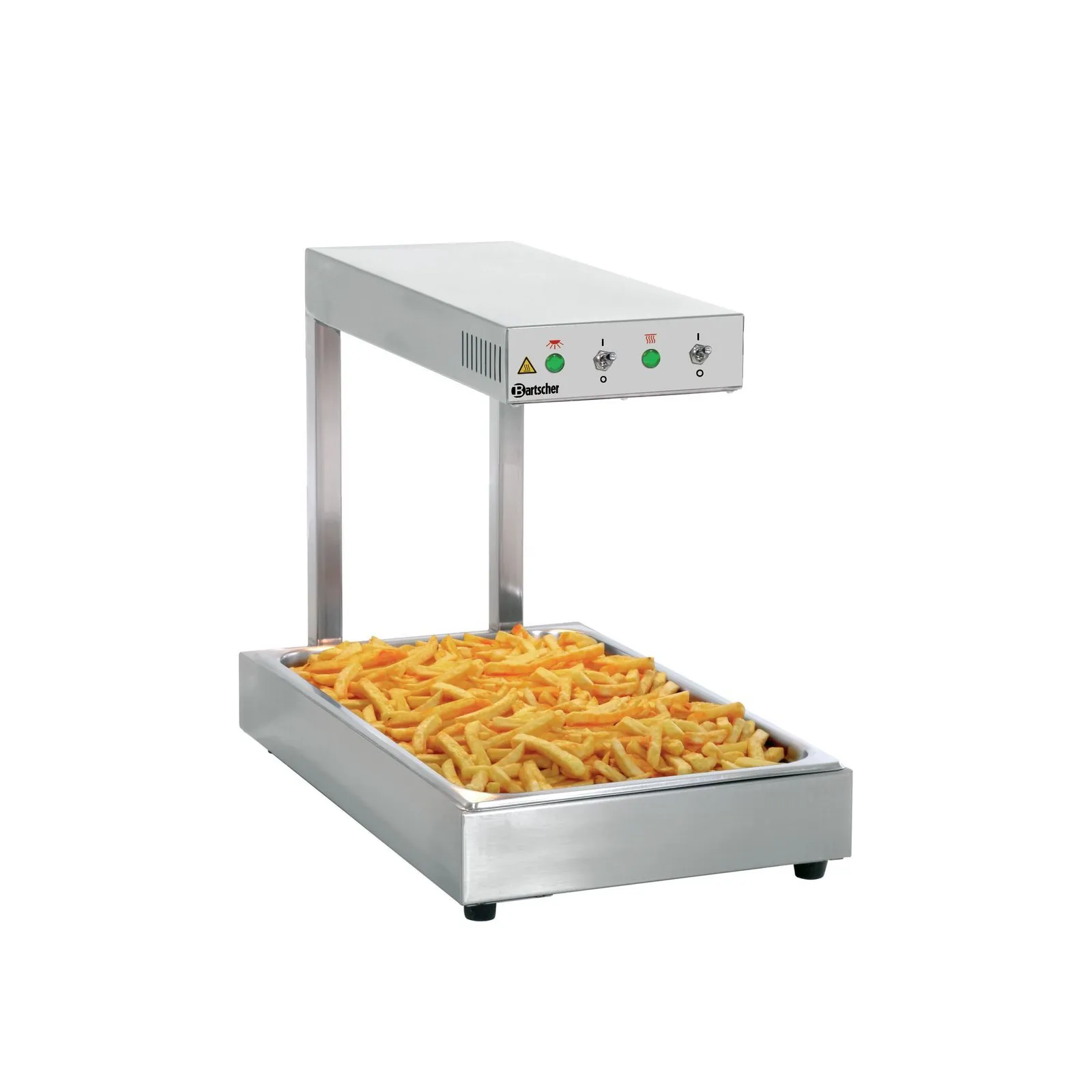 Bartscher A114001 Wärmebrücke IHR1000 1/1 mit Essen