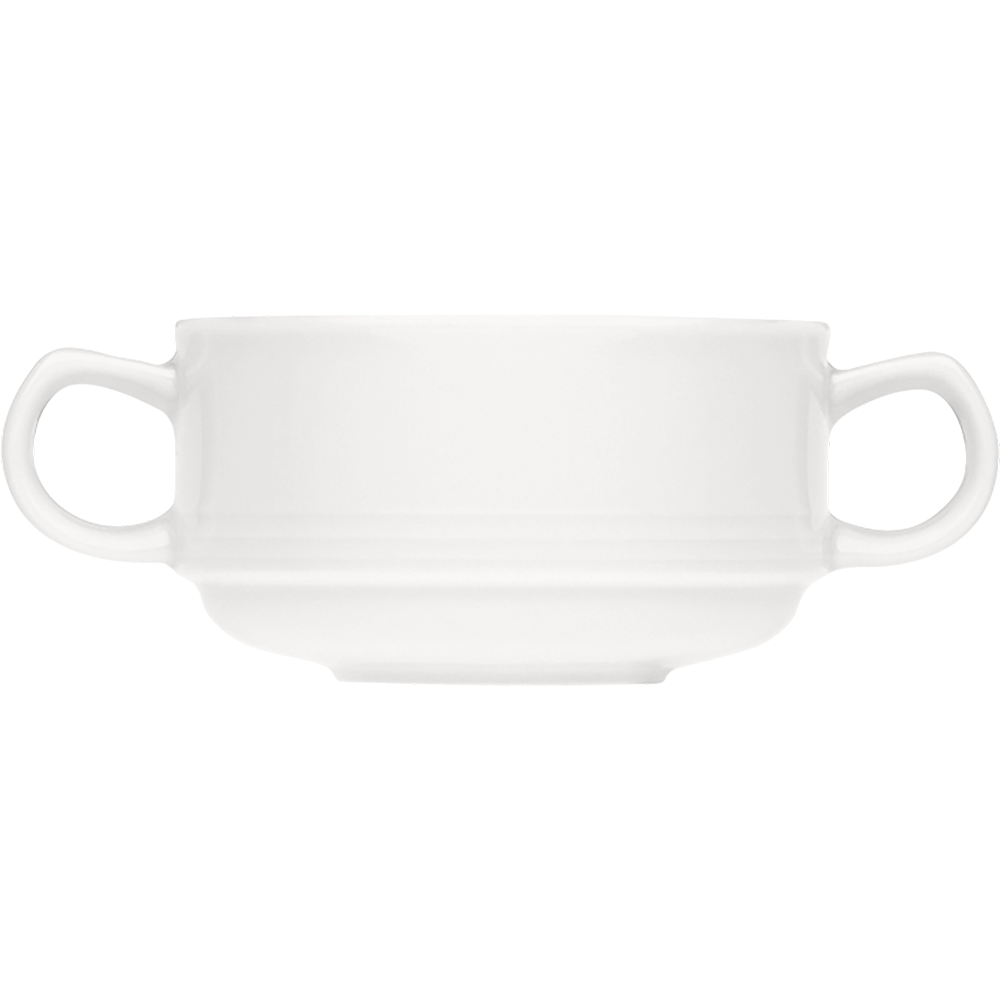 Bauscher Dialog Suppenobertasse stapelbar Relief 0.28 l