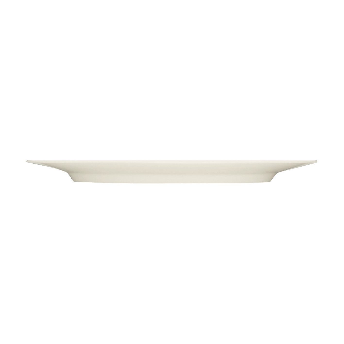 Bauscher Purity Reflections 6692083 Platte oval Fahne Relief seitlich