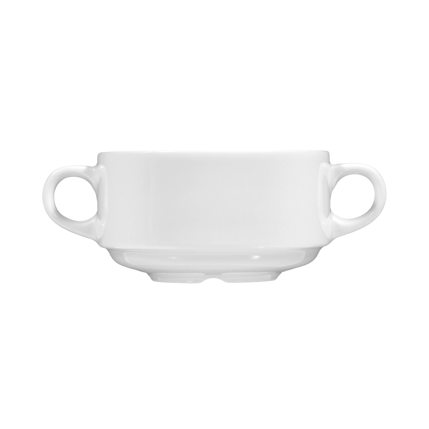 porzellan, Sauciere, Doppelgriff, weiß, Teller