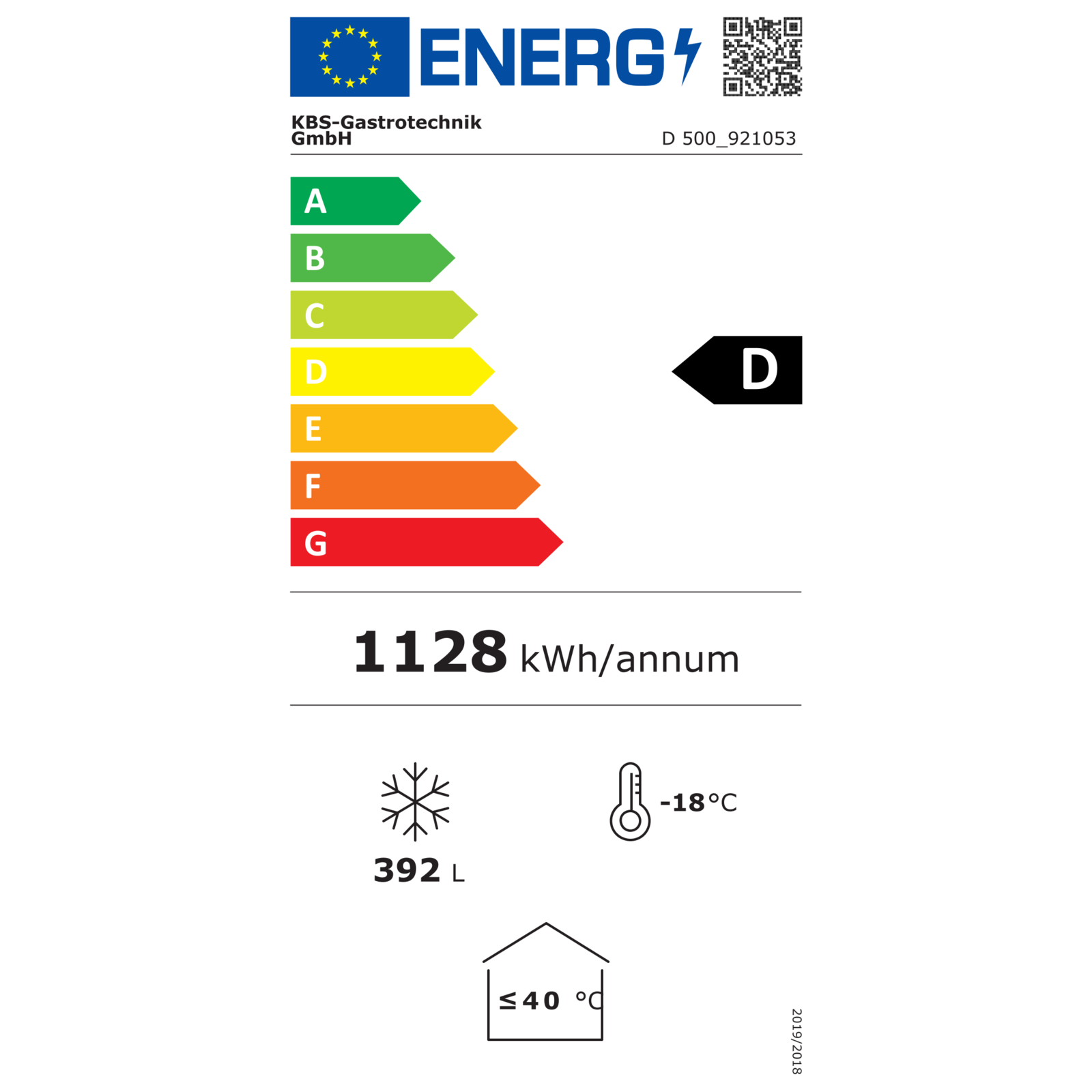  KBS 921053 Energielabel  