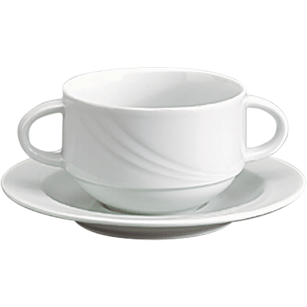 Schoenwald 9182730 Suppentasse stapelbar mit Untere Schoenwald 9182730 Suppentasse stapelbar mit Untere, Untertasse, Tasse