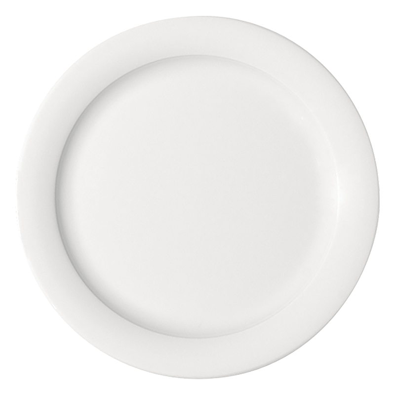 Bauscher 6900025 Teller flach Fahne, Porzellan, Töpferei, Teller, Mahlzeit, Gericht