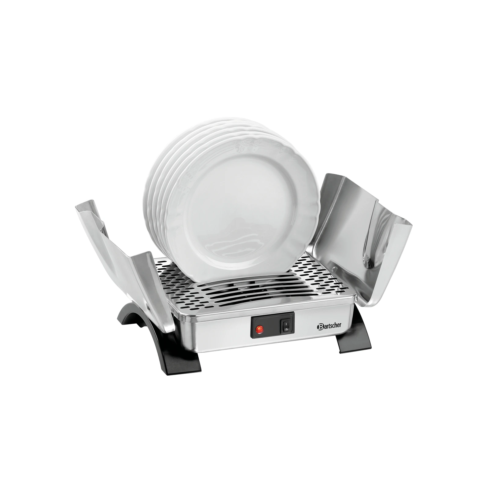 Bartscher A120814 Tellerwärmer T12 Ansicht geöffnet mit Tellern