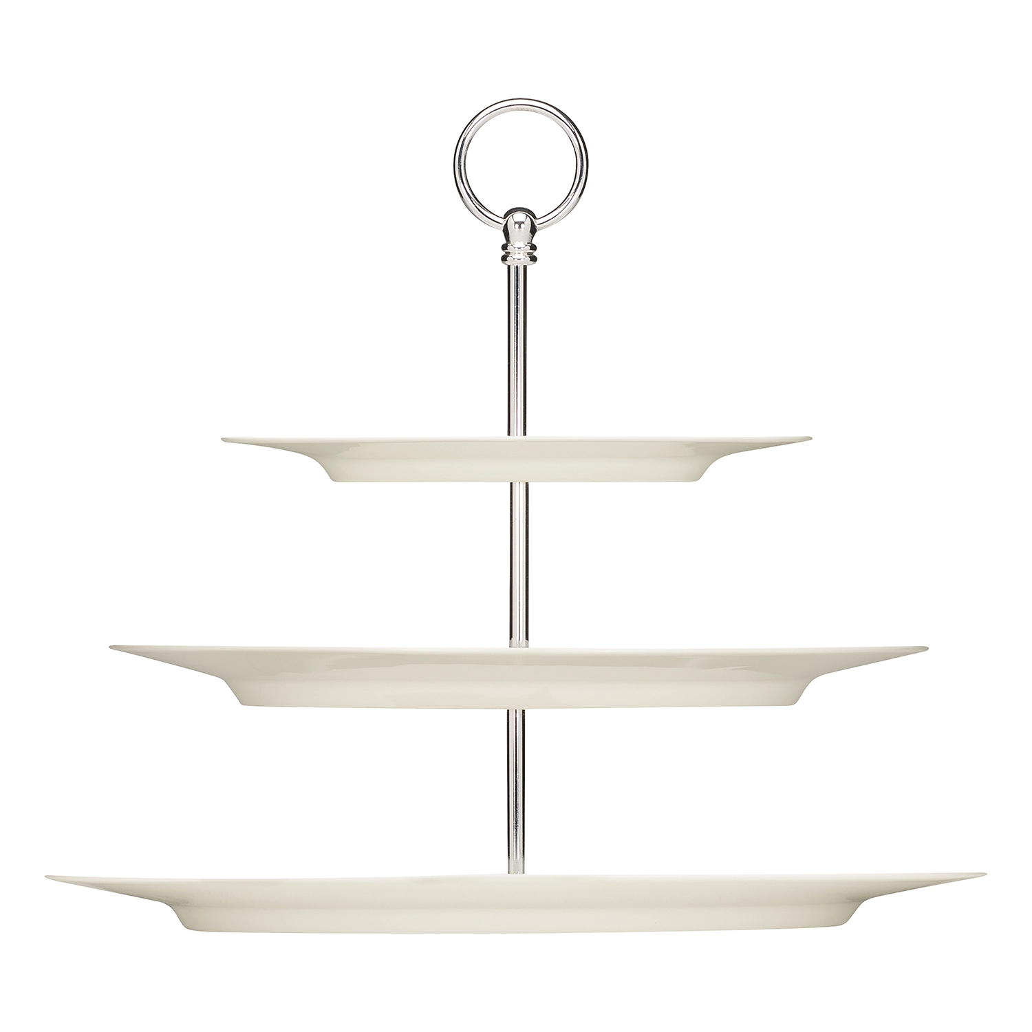 Bauscher Purity Etagere 3fach Platten oval Fahne 6697303 seitlich Bauscher Purity Etagere 3fach Platten oval Fahne 6697303 seitlich