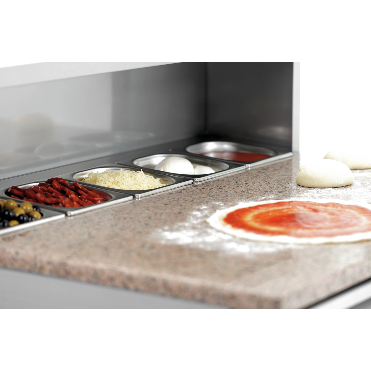 Bartscher 200358 Pizza Saladette 4 Bartscher 200358 Pizza Saladette 4