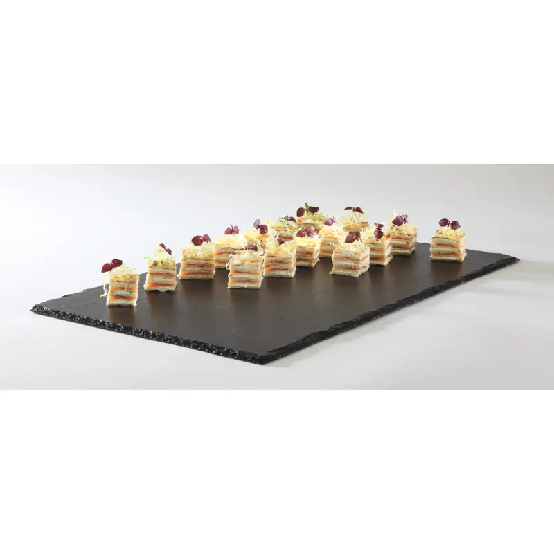 APS GN Naturschieferplatte 00990 schraeg mit Dessert