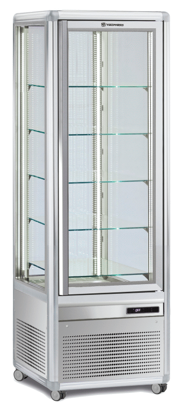 KBS Pralinenvitrine Snelle 351 Q Pralinen LED (silber)